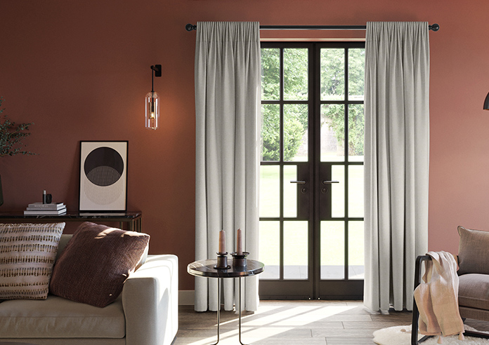 Atina (Blackout), Grey Bisque - Made to Measure Curtains - Image 3